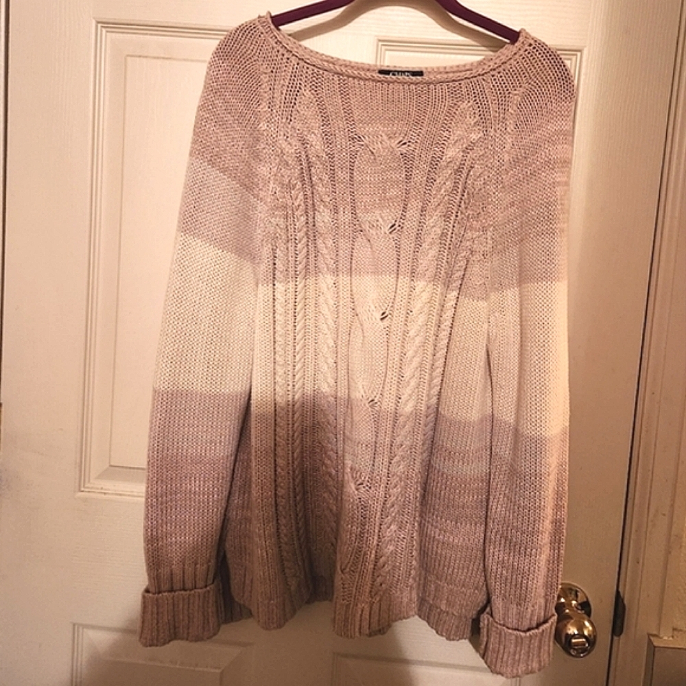 Chaps womens sweater Size L